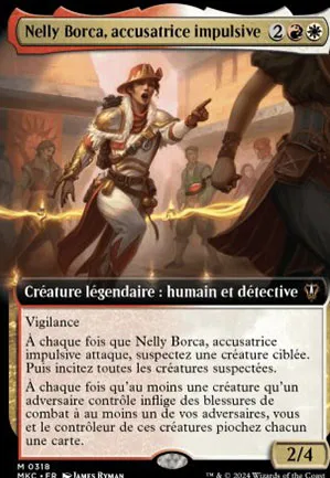 Nelly Borca, accusatrice impulsive