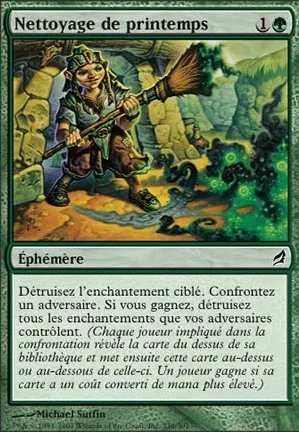 Nettoyage de printemps
