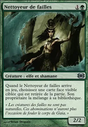 Nettoyeur de failles