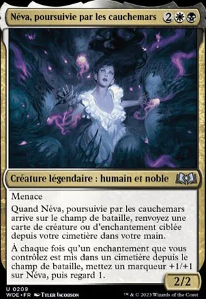 Néva, poursuivie par les cauchemars