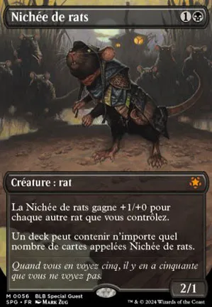 Nichée de rats