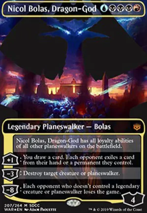 Nicol Bolas, Dragon-dieu