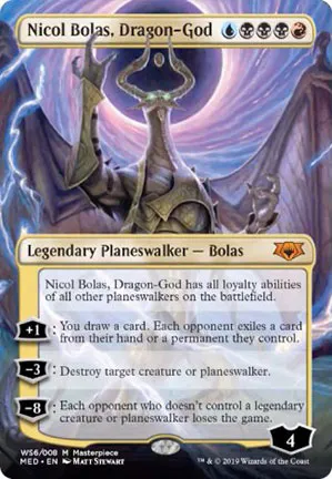 Nicol Bolas, Dragon-dieu