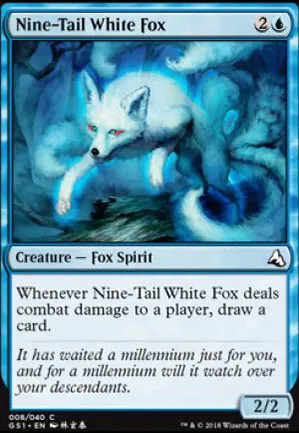 Nine-Tail White Fox