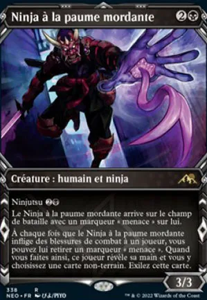 Ninja à la paume mordante