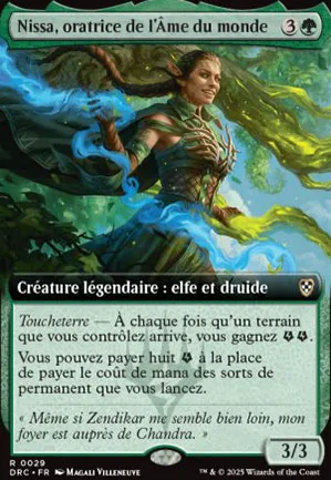 Nissa, oratrice de l'Âme du monde