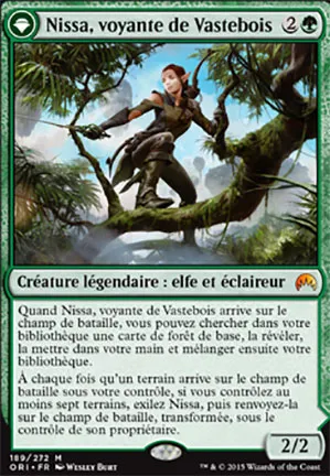 Nissa, voyante de Vastebois // Nissa, sage animiste
