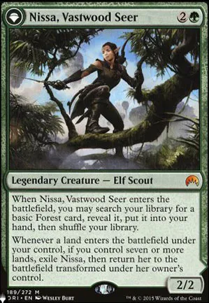 Nissa, voyante de Vastebois // Nissa, sage animiste