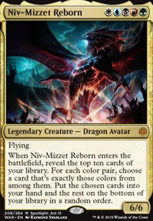 Niv-Mizzet revenu à la vie