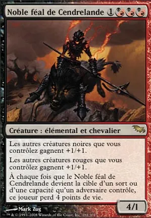 Noble féal de Cendrelande