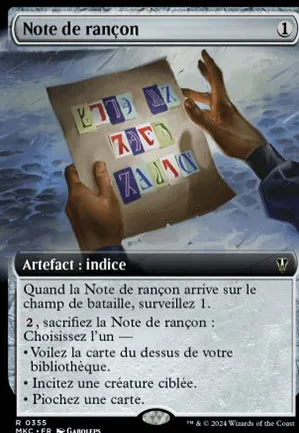 Note de rançon