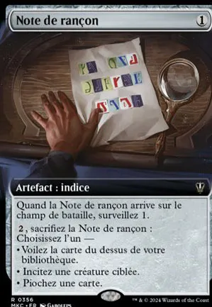 Note de rançon