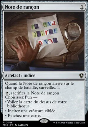 Note de rançon