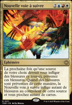Nouvelle voie à suivre