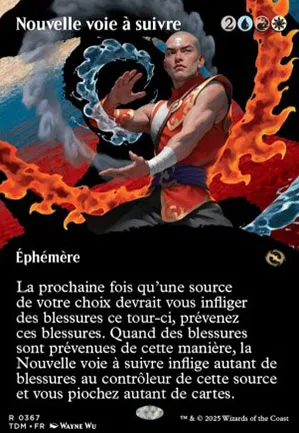 Nouvelle voie à suivre