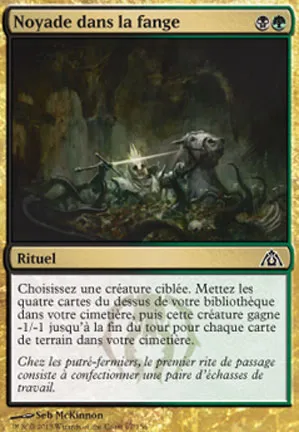 Noyade dans la fange