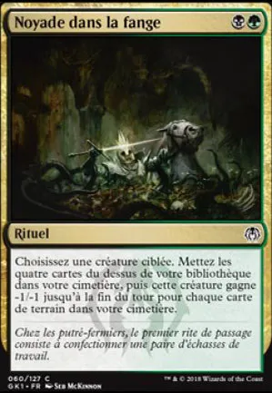 Noyade dans la fange