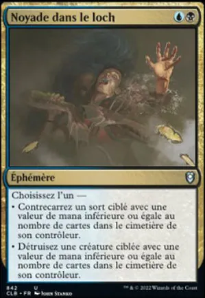 Noyade dans le loch