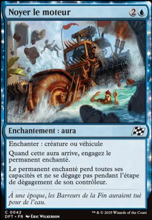 Noyer le moteur