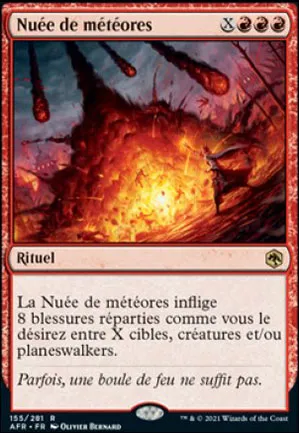 Nuée de météores