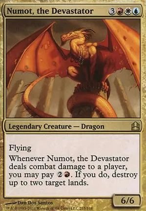 Numot, le dévastateur