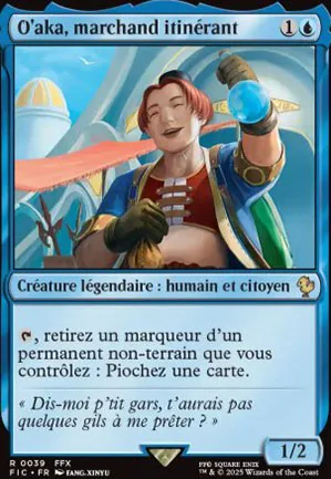 O'aka, marchand itinérant