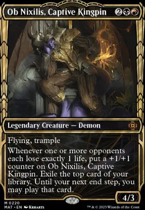 Ob Nixilis, caïd captif