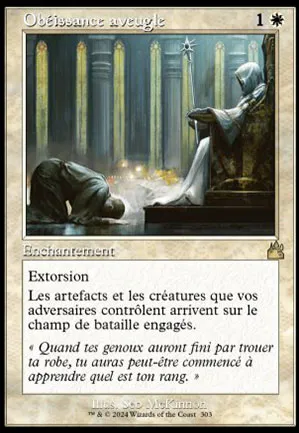 Obéissance aveugle