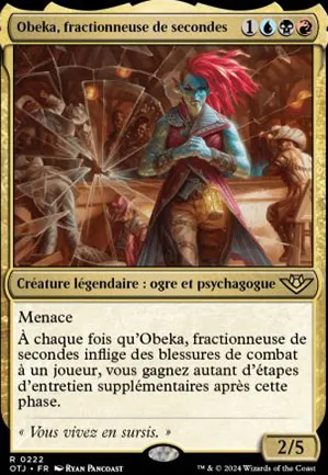 Obeka, fractionneuse de secondes