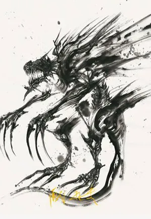 Oblitérateur phyrexian - Illustration