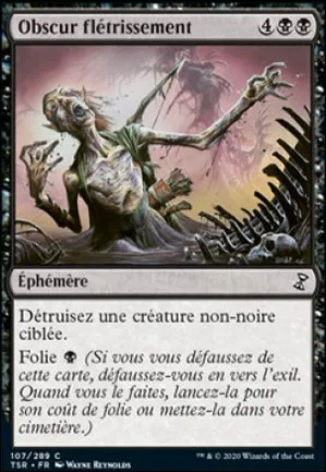 Obscur flétrissement
