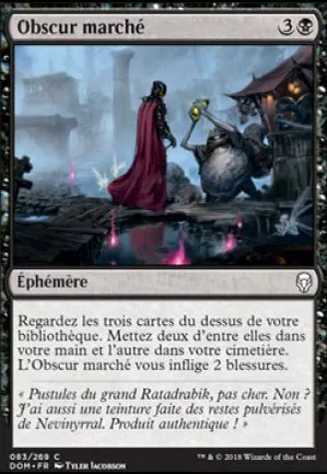 Obscur marché