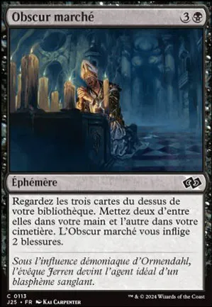 Obscur marché