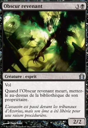 Obscur revenant