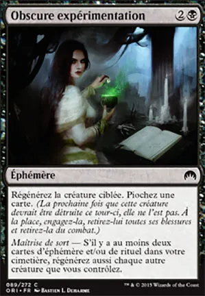Obscure expérimentation