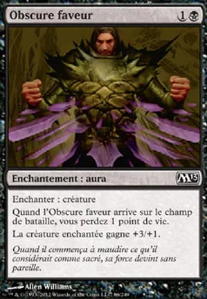 Obscure faveur