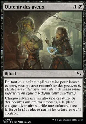 Obtenir des aveux