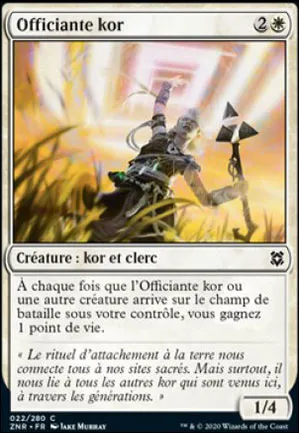 Officiante kor