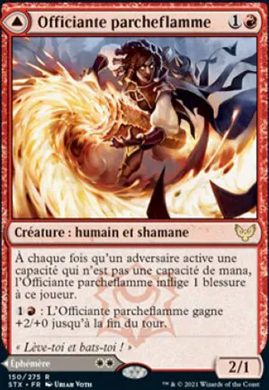 Officiante parcheflamme // Savourer le silence