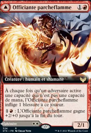 Officiante parcheflamme // Savourer le silence