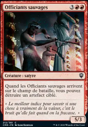 Officiants sauvages