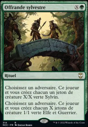 Offrande sylvestre