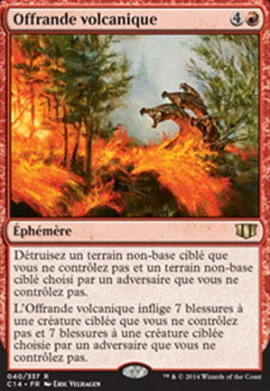 Offrande volcanique