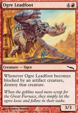 Ogre aux pieds de plomb