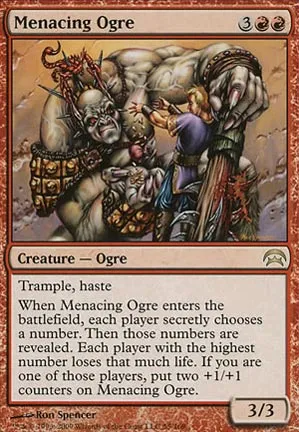 Ogre menaçant