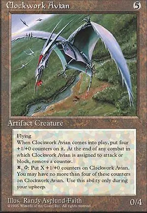 Oiseau mécanique