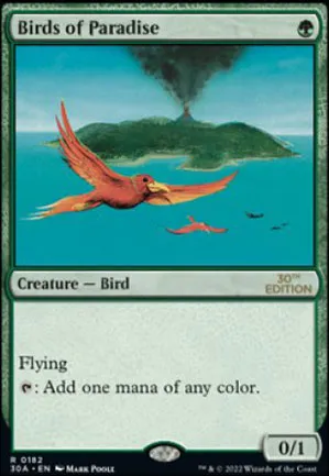 Oiseaux de paradis