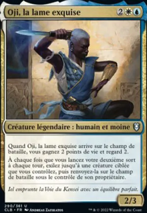 Oji, la lame exquise