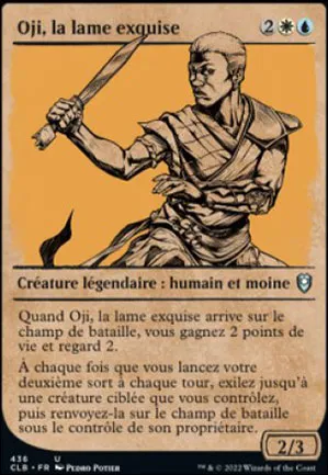 Oji, la lame exquise