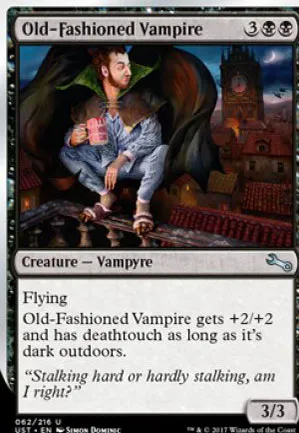 Old-Fashioned Vampire